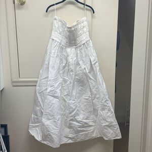 BROCK COLLECTION Dress Womens 8 White Sleeveless Dress